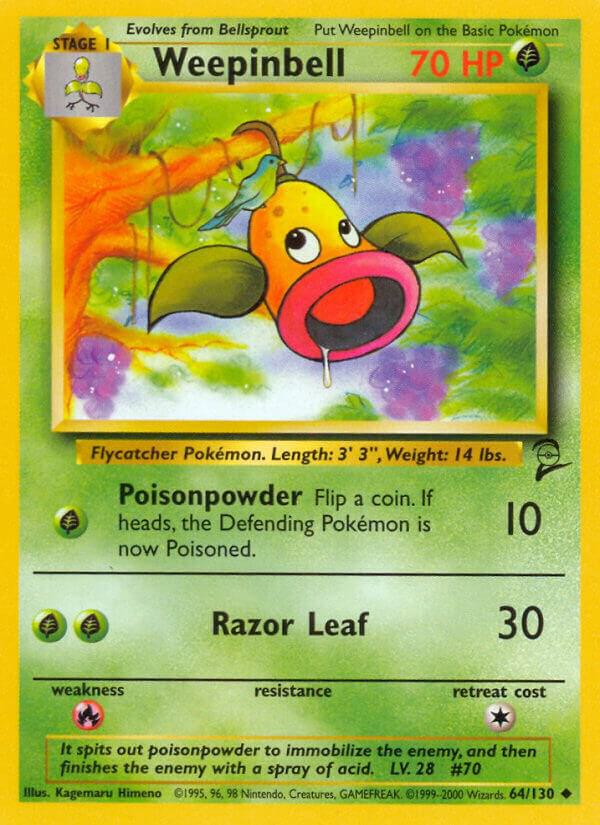 Weepinbell 064/130 Normal Base Set 2