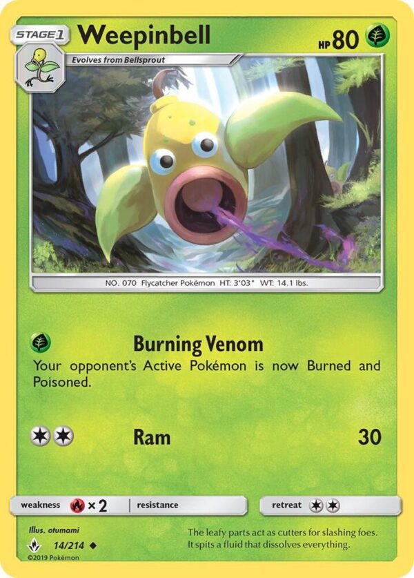 Weepinbell 14/214 Normal SM – Unbroken Bonds