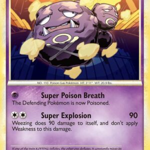 Weezing 38/95 Reverse Holofoil Call of Legends Weezing 38/95 Reverse Holofoil Call of Legends