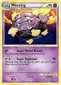 Weezing | 38/95 | Reverse Holofoil | Call of Legends
