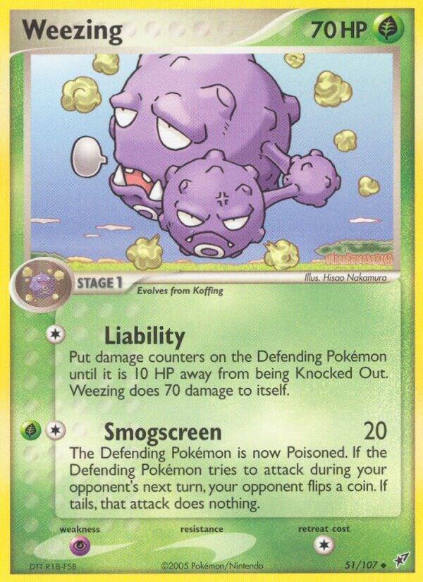 Weezing 51/107 Normal Deoxys