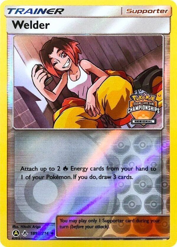 Welder 189a/214 (Regional Championships) Reverse Holofoil League & Championship Cards Welder 189a/214 (Regional Championships) Reverse Holofoil League & Championship Cards