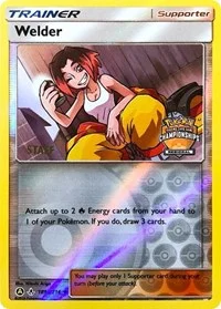 Welder | 189a/214 (Regional Championships) [Staff] | Reverse Holofoil | League & Championship Cards