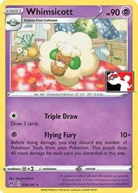 Whimsicott | 076/185 | Normal | Prize Pack Series Cards
