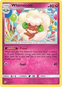 Whimsicott | 144/236 | Reverse Holofoil | SM - Unified Minds