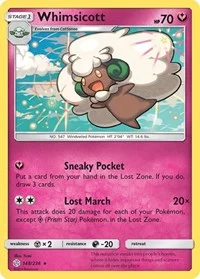 Whimsicott | 148/236 | Reverse Holofoil | SM - Cosmic Eclipse