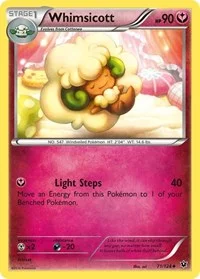 Whimsicott | 71/124 | Reverse Holofoil | XY - Fates Collide