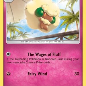 Whimsicott 91/145 Reverse Holofoil SM – Guardians Rising