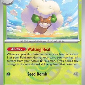 Whimsicott (Master Ball Pattern) 008/131 Holofoil SV: Prismatic Evolutions Whimsicott (Master Ball Pattern) 008/131 Holofoil SV: Prismatic Evolutions