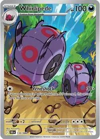 Whirlipede | 133/086 | Holofoil | SV: Black Bolt