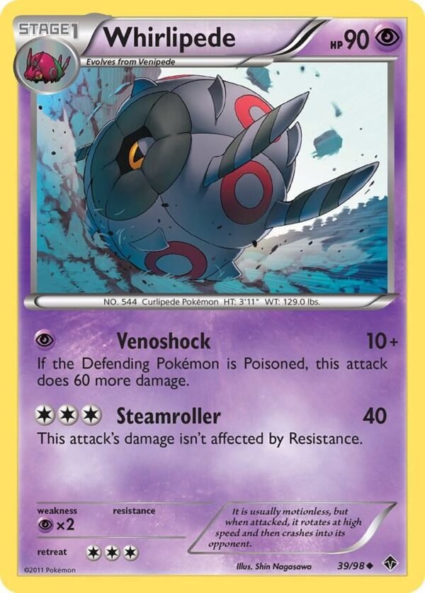 Whirlipede 39/98 Normal Emerging Powers