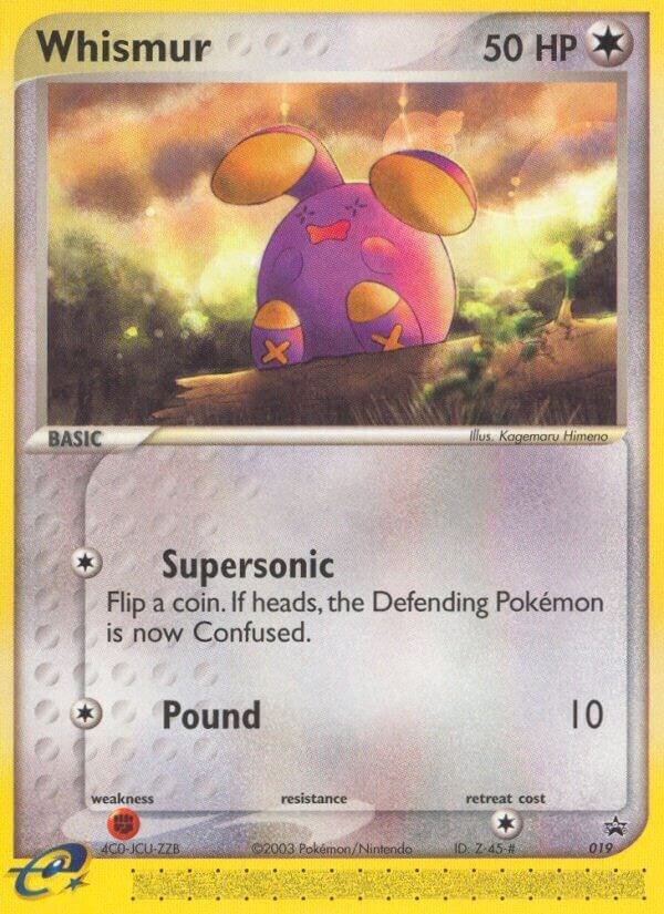 Whismur 019 (Target Promo) Normal Nintendo Promos Whismur 019 (Target Promo) Normal Nintendo Promos
