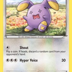 Whismur 105/135 Normal Plasma Storm Whismur 105/135 Normal Plasma Storm