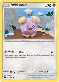 Whismur (117) | 117/168 | Reverse Holofoil | SM - Celestial Storm