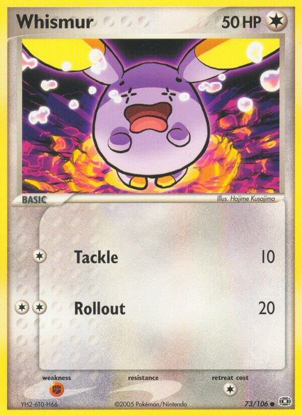 Whismur 73/106 Normal Emerald Whismur 73/106 Normal Emerald