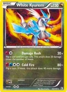 White Kyurem | 102/149 (BW Boundaries Crossed) | Holofoil | Deck Exclusives