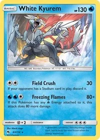 White Kyurem | 63/214 | Holofoil | SM - Lost Thunder
