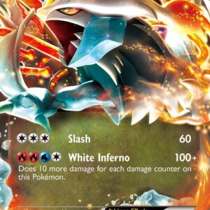 White Kyurem EX 96/135 Holofoil Plasma Storm