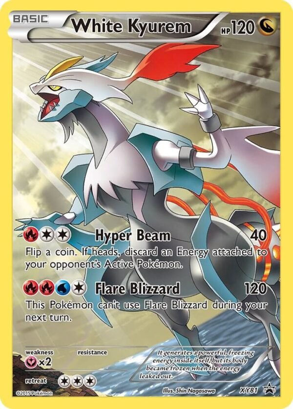 White Kyurem (Full Art Promo) XY81 Holofoil XY Promos