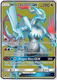 White Kyurem GX | SM141 | Holofoil | SM Promos