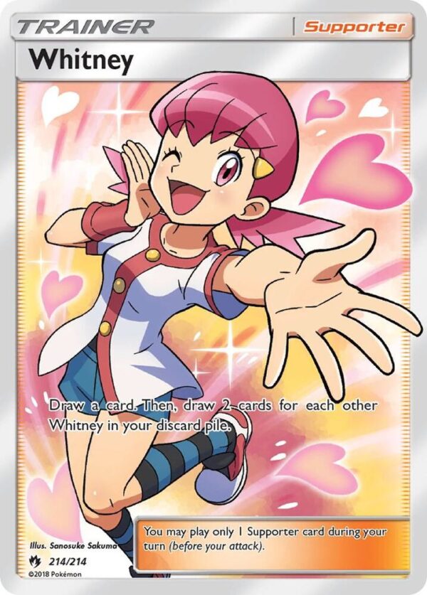 Whitney (Full Art) 214/214 Holofoil SM – Lost Thunder