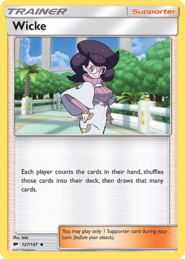 Wicke 127/147 Reverse Holofoil SM – Burning Shadows