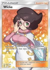 Wicke (Full Art) | 147/147 | Holofoil | SM - Burning Shadows Wicke (Full Art) | 147/147 | Holofoil | SM - Burning Shadows