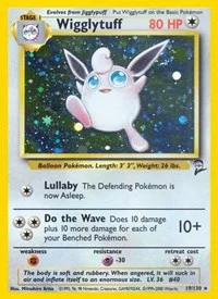 Wigglytuff | 019/130 | Holofoil | Base Set 2