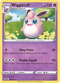 Wigglytuff | 068/189 | Reverse Holofoil | SWSH03: Darkness Ablaze
