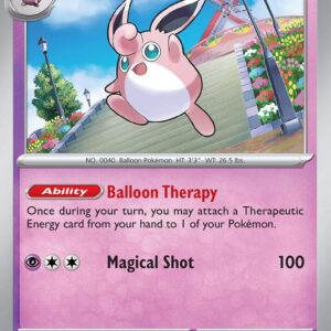 Wigglytuff 084/193 Holofoil SV02: Paldea Evolved Wigglytuff 084/193 Holofoil SV02: Paldea Evolved