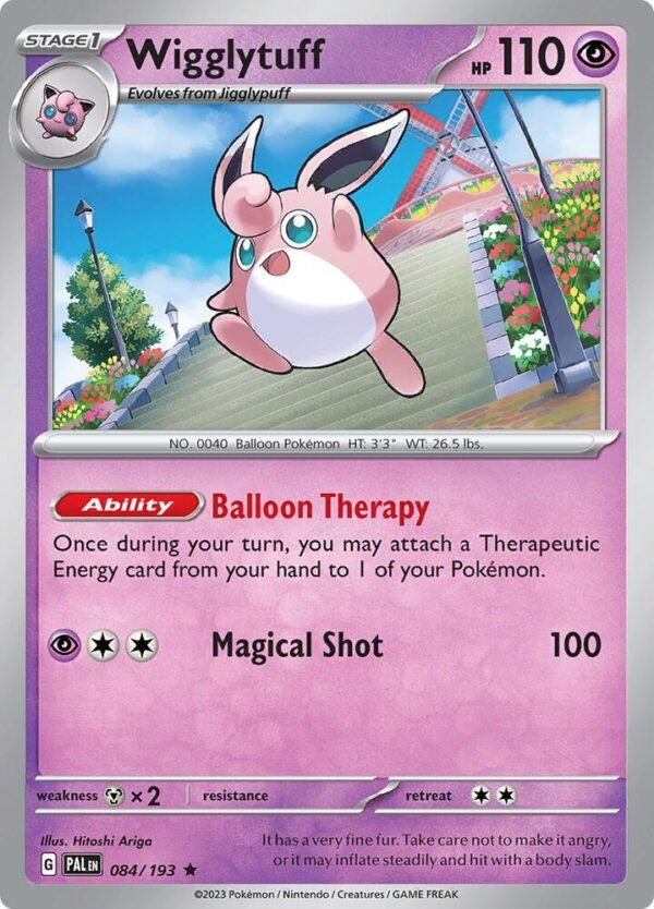 Wigglytuff 084/193 Reverse Holofoil SV02: Paldea Evolved