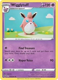 Wigglytuff | 111/264 | Reverse Holofoil | SWSH08: Fusion Strike
