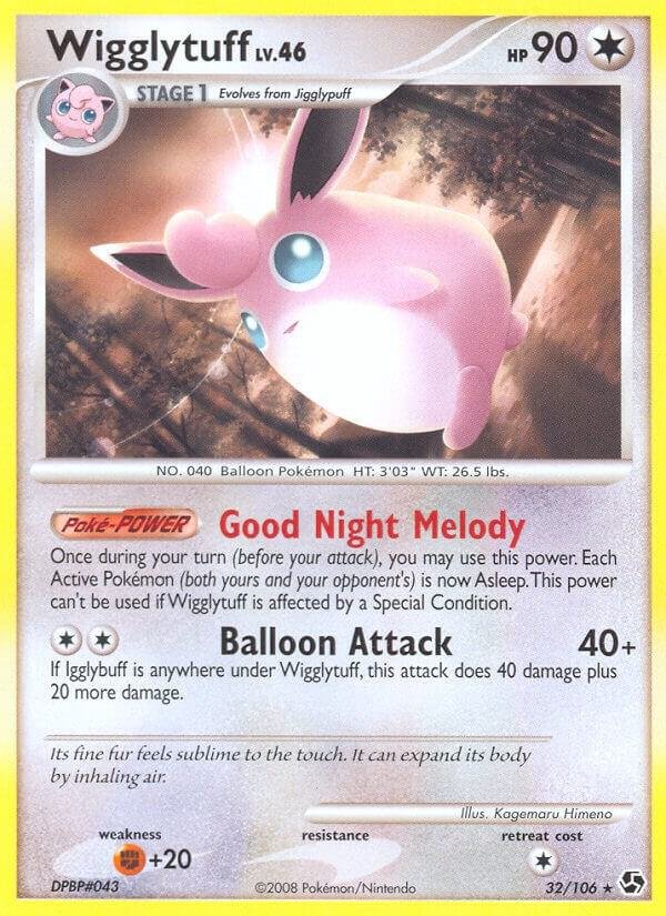 Wigglytuff 32/106 Reverse Holofoil Great Encounters