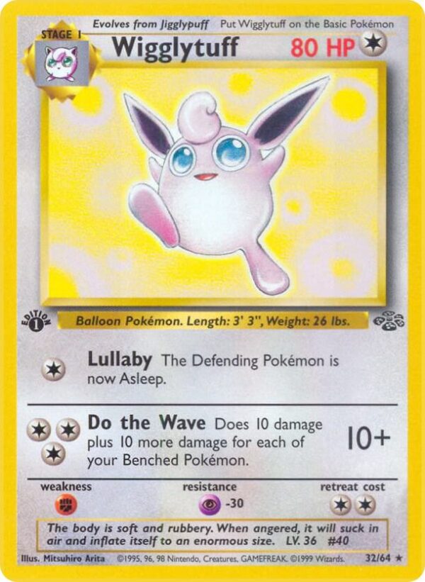 Wigglytuff (32) 32/64 Unlimited Jungle Wigglytuff (32) 32/64 Unlimited Jungle
