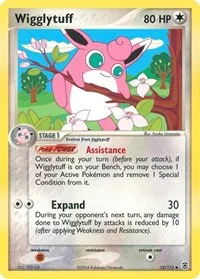 Wigglytuff | 52/112 | Reverse Holofoil | FireRed & LeafGreen