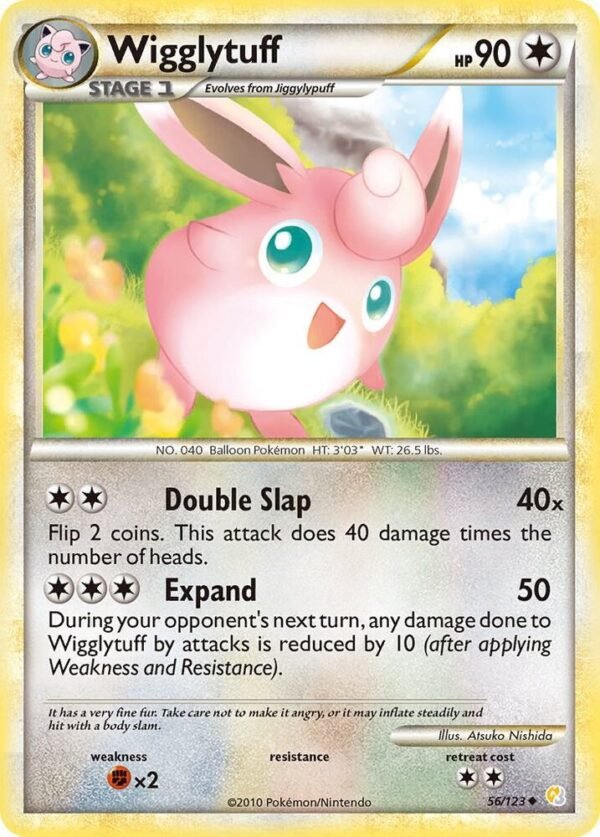 Wigglytuff 56/123 Normal HeartGold SoulSilver
