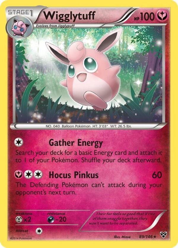 Wigglytuff (89) 89/146 Normal XY Base Set