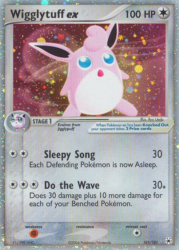 Wigglytuff ex 101/101 Holofoil Hidden Legends