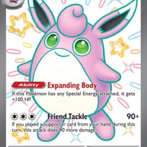 Wigglytuff ex 222/091 Holofoil SV: Paldean Fates