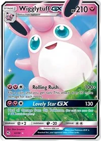 Wigglytuff GX | 42/68 | Holofoil | Hidden Fates