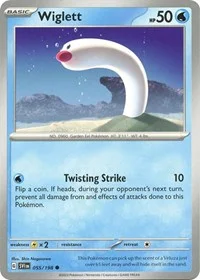 Wiglett | 055/198 | Reverse Holofoil | SV01: Scarlet & Violet Base Set