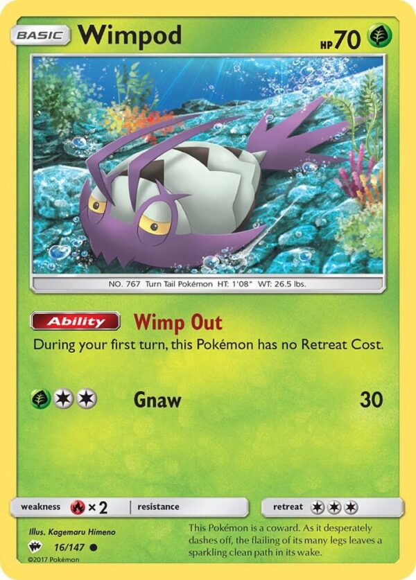 Wimpod 16/147 Normal SM – Burning Shadows
