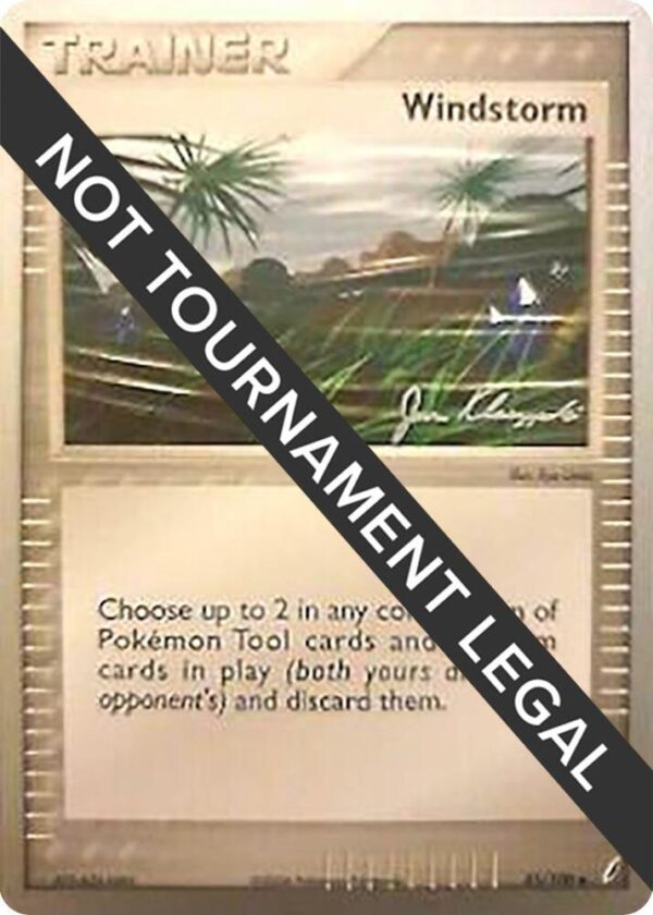 Windstorm 2008 (Jason Klaczynski) 85/100 Normal World Championship Decks