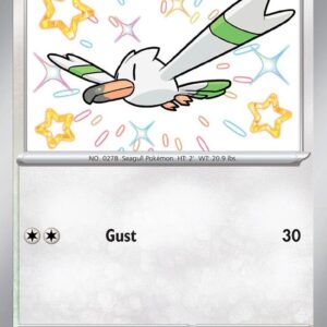Wingull 203/091 Holofoil SV: Paldean Fates Wingull 203/091 Holofoil SV: Paldean Fates