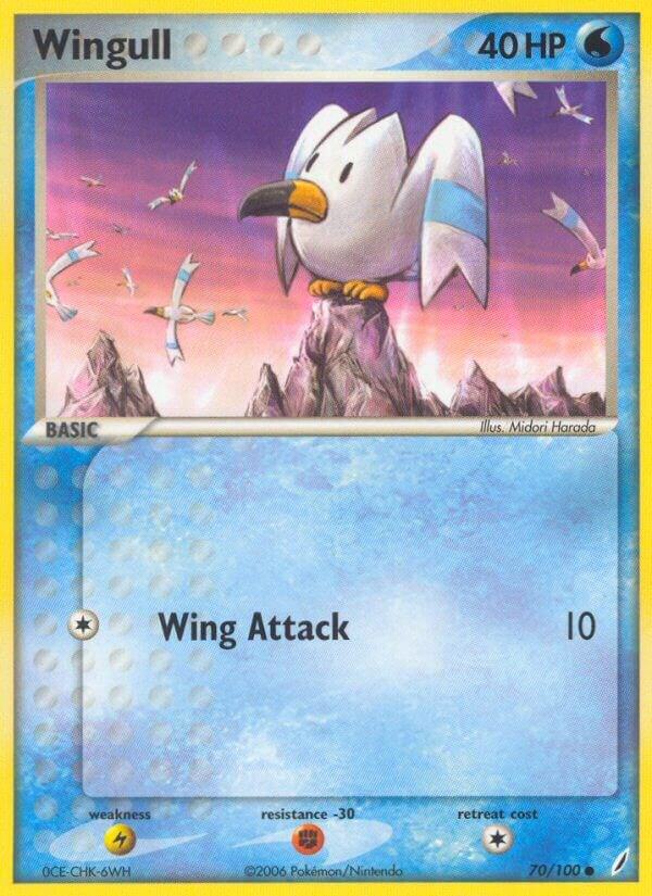 Wingull 70/100 Normal Crystal Guardians Wingull 70/100 Normal Crystal Guardians