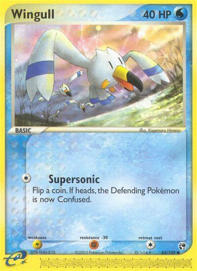 Wingull 84/100 Reverse Holofoil Sandstorm Wingull 84/100 Reverse Holofoil Sandstorm