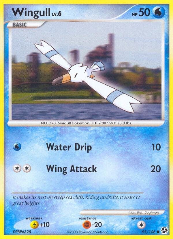 Wingull 95/106 Reverse Holofoil Great Encounters