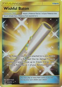 Wishful Baton (Secret) | 121/111 | Holofoil | SM - Crimson Invasion