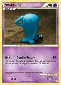 Wobbuffet | 13/123 | Reverse Holofoil | HeartGold SoulSilver