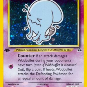 Wobbuffet (16) 16/75 1st Edition Holofoil Neo Discovery Wobbuffet (16) 16/75 1st Edition Holofoil Neo Discovery